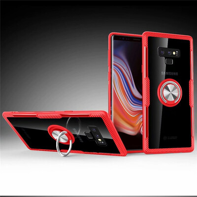 

Back Cover For Samsung Galaxy Note 9 Note9 Case Car Holder Stand PC TPU Ring Suction Bracket Made in Germany