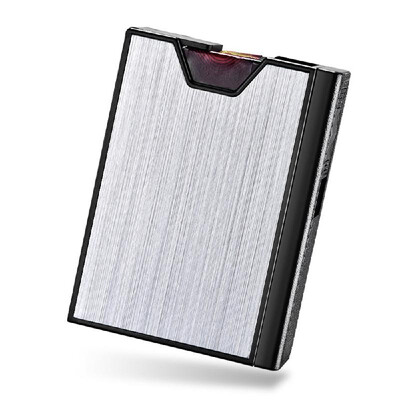 

20 Pcs Cigarette Case Set Box Lighter with Flameless Removable Electronic Windproof Torch Lighter USB Rechargable