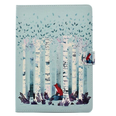 

BannerLive TPU Case for Apple ipad 2017 2018 Pro 97 Cover Funda Coque Flower Bear Wolf Tree Deer Fox Butterfly Reflection Pattern