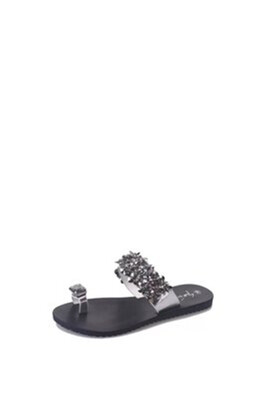 

European&American large-scale water drill toe sandals for women wearing beach slippers in the summer of 2019