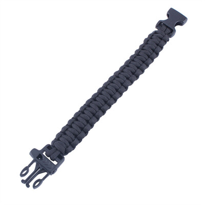 

Outdoor Hunting Camping Hiking Bracelet Whistle Survival Wristband