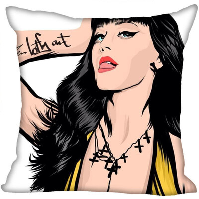 

Katy Perry Hot Sale Pillow Case High Quality New Years Pillowcase Decorative Pillow Cover For Wedding Decorative Christmas