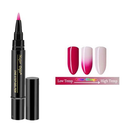 

Major Dijit One Step Gel Pen Dawdler Gel Temperature Color Change LED UV Lamp Gel Lacquer Nail Art