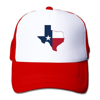 

Flag Map Of Texas Mesh Script Snapback Hats