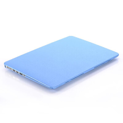 

Hard Case Silk Pattern Leather Cover Snap-on Shell Protective Skin Ultra Slim Light Weight for Apple Macbook Pro 15-inch 154" wit