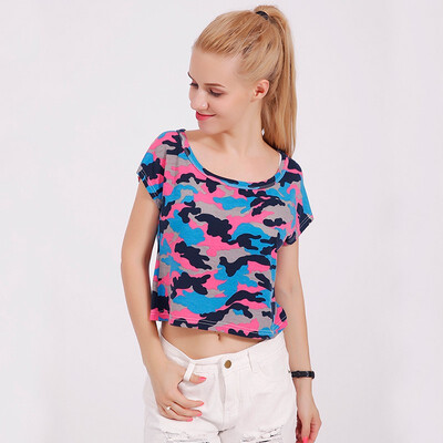 

Women crop top 2019 summer short t shirt female o-neck loose soft tshirt sexy loose soft blusas short batwing sleeve tees shirts