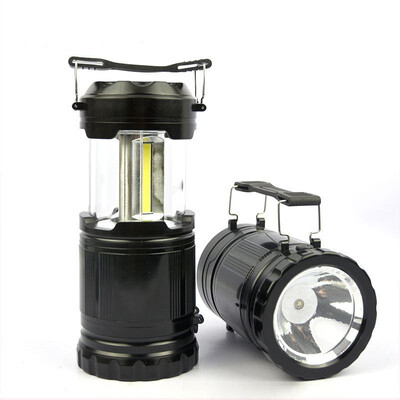 

Outdoor multifunctional cob telescopic portable camping light 30LED tent light emergency household flashlight