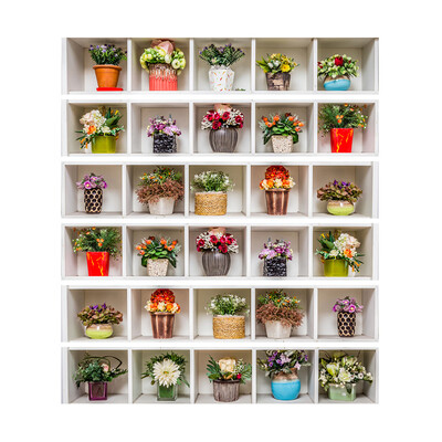 

6 PcsSet 3D Landscape Self-adhesive Stairs Risers Stickers Mural Staircase Stickers Wallpaper Decor