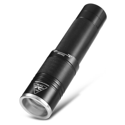 

CREE XM - T6 3 Lighting Modes Portable Zoomable Tactical Handheld LED Flashlight Outdoor Waterproof Torch