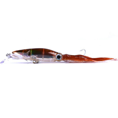 

14cm40g Bionic Squid Baits Artificial Fishing Lures Hard Squid Skirts Octopus Lure Trolling Fishing Baits Fishing Tackle