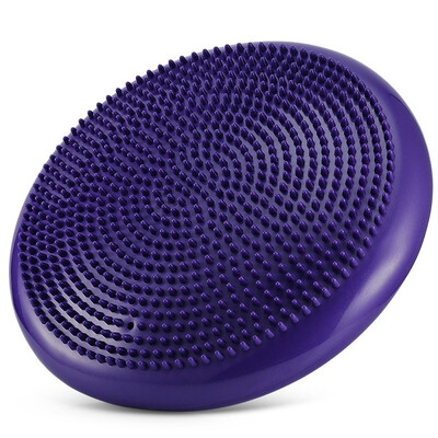 

1pcs Durable Inflatable Yoga Wobble Stability Balance Disc Massage Cushion Mat