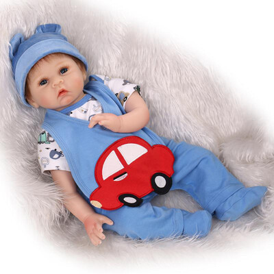 

21in Reborn Baby Rebirth Doll Kids Gift Cloth Material Body