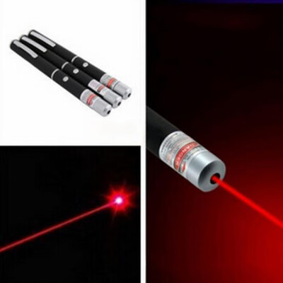 

Red laser pointer pen 5mw 650nm power military visible light beam