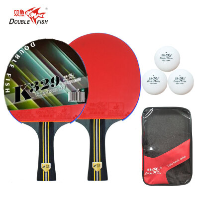 

Pisces table tennis racket set horizontal shot two shot three ball with set