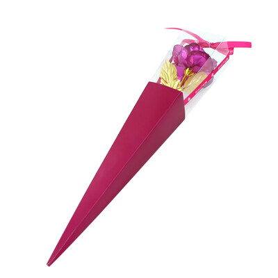

Beautiful Gold-Plated Rose Elegant Everlasting Rose Flower Unique Anniversary Birthday Gift