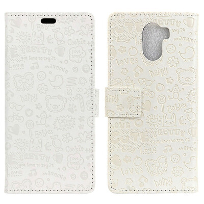 

MOONCASE Doug X60L Little Witch Leather Case - White