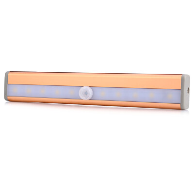 

05W 10 LEDs PIR Infrared Motion Wireless LED Sensor Lighting Closet Cabinet Lamp