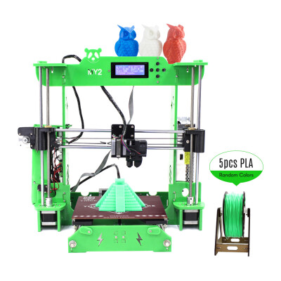 

TNICE MY2 Desktop RepRap i3 3D Printer DIY Kit ST Mainboard Integrated Extruder 2004 LCD Display Acrylic Frame with 100m PLA Filam