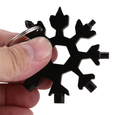 

Portable 18 In 1 Incredible Tool Stainless Home Multi-tool Snowflake Design Tool