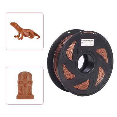 

3D Printer Filament Copper PLA 175mm 1kg Spool Dimensional Accuracy - 002mm