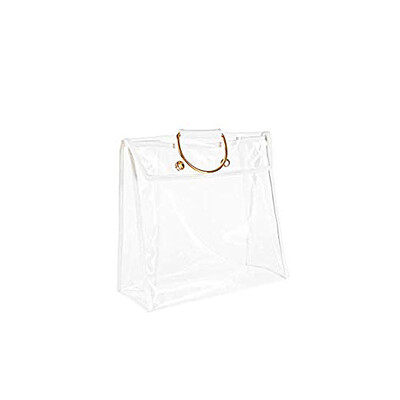 

Transparent Dust Storage Bag Dustproof Handbag Holder Clear Purse Organizer Wardrobe Closet Space-saving Hanging Storage Bag