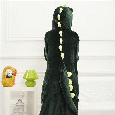 

Adult Unisex Children Pajamas Sets Kids One Piece Cosplay Christmas Costume Girls Boys Onesie Winter Sleepwear Red Dinosaur