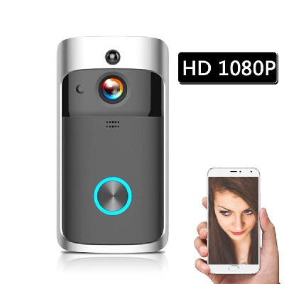 

WiFi Smart Wireless Security DoorBell Smart HD 1080P Visual Intercom Recording Video Door Phone Remote Home Monitoring Night Visio