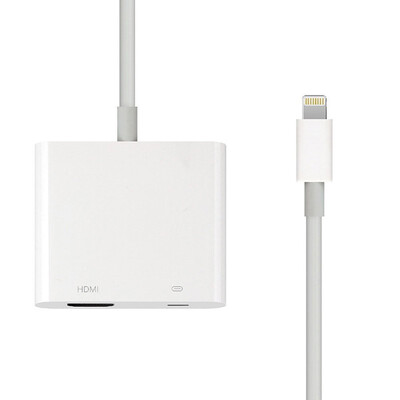 

Lightning Digital AV HDMI Adapter 4K Cable Connector up to 1080P HD for iphone 88p566s77PIpad AirIpod