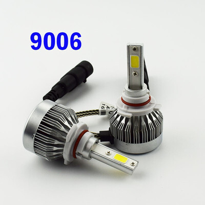 

2Pcs Car Headlights Auto 60W Super Bright LED Bulb head Lamp Automobile Headlamp Car fog Lights DRL H4 H7 H8 H9 H11 9005 9006