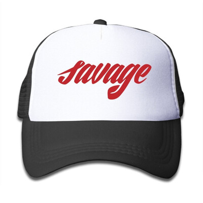

Kids SAVAGE Trucker HatsYouth Mesh Capssnapback Baseball Cap Hat