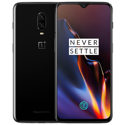 

One plus mobile phone 6T 8GB128GB light sense screen fingerprint full screen double camera game mobile phone full Netcom 4G dual card dual standby gray model 10