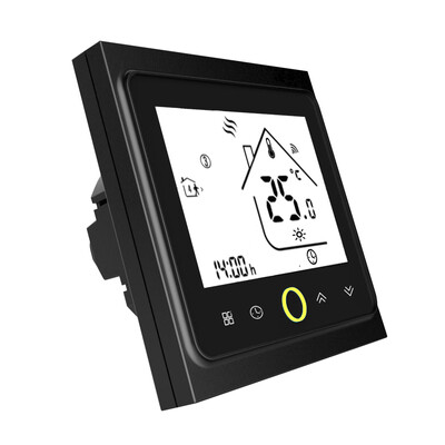 

WiFi Thermostat with Touchscreen LCD Display Weekly Programmable Energy Saving Smart Temperature Controller for Water Heating 3A