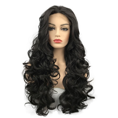 

StrongBeauty Synthetic Wig Lace Front Wave Wigs Long BrownBlonde Curly Wig Color Naturally Womens Wig COLOUR CHOICES
