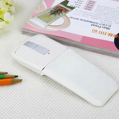 

Poratble Optical Arc Touched Wireless Mouse Silent USB Charging Gaming Folding With USB Receiver