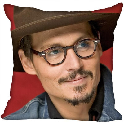 

Johnny Depp Pillow Case High Quality New Years Pillowcase Wedding Decorative Pillow Cover Gift For Children