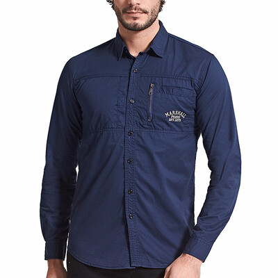 

Fashion Men Military Shirt Long Sleeve Multi-pocket Casual Shirts Brand Clothes Plus Size Shirt