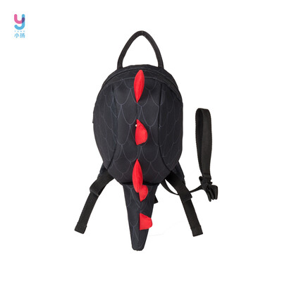 

Xiao Yang YANG child anti-lost backpack baby anti-lost with traction rope boys shoulder bag 1-3 years old Y6094 black