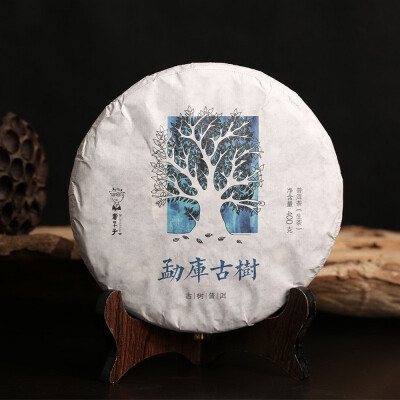 

Dr Puer Tea Yunnan Mengku Wild Spring Ancient Tree Pu-erh Cake 2017 400g Raw