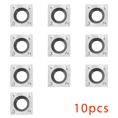 

Woodwork DIY High Accuracy Wood Milling Cutter Screw For Wood Turning Tool Metal Carbide Insert 10PCS
