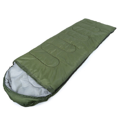 

Outdoor Camping Envelope Style Hooded Thin Hollow Cotton Sleeping Bag