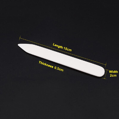 

1pc White Natural Bone Folder Durable Trimmer for Scoring Folding Paper Edge Processing Tool Leather DIY Craft Handtool Sewing Ac