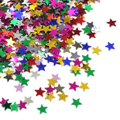 

Colorful Star Confetti Star Table Multi-color Shiny Glitter Stars Sequin for Christmas Wedding Party Decorations Supplies