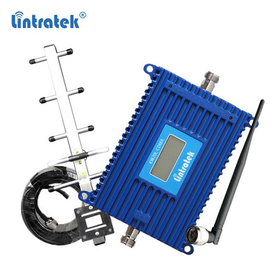 

Lintratek High Gain 70db celular repeater 850 mhz Mobile Phone Signal booster CDMA 850MHz amplifier with 2G 3G 4G Antenna10