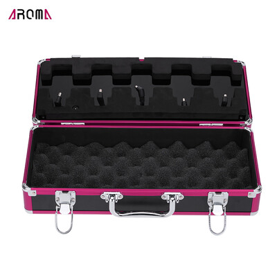 

Aroma APB-3 Effect Pedal Carry Case Box Guitar Effects Total Metal Locking Case