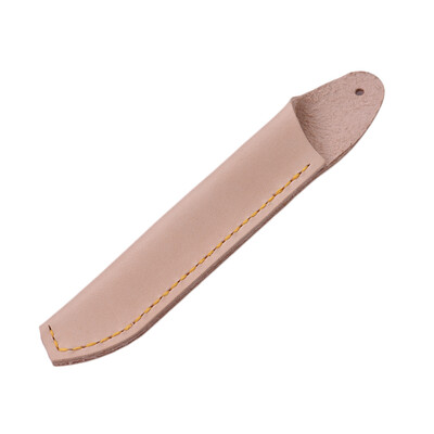

Vintage Full Grain Leather Handmade Pencil Case Fountain Pen Holder Pouch Bag Top Quality Stationery Gift for Business Office Work