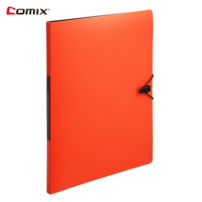 

Comix Portable A4 File Folder with 20 Pockets Documents Paper Organizer Holder for Business Office School Students Supplies