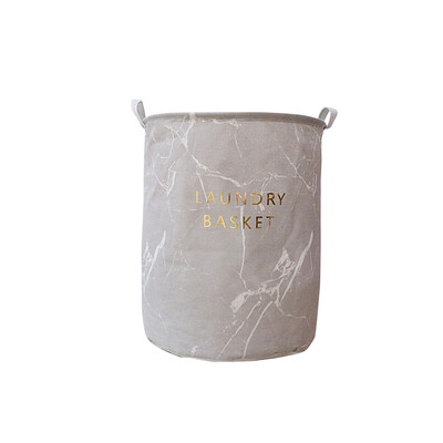

Fresh Style Dirty Clothes Folding Storage Bucket Large Capacity Water-Resistant Coating Laundry Toy Storage Basket