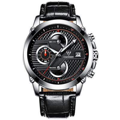 

Cadisen Hot Men Watches Top Brand Luxury Sport Fashion Casual Watch Quartz Stainless Steel Waterproof Wristwatch