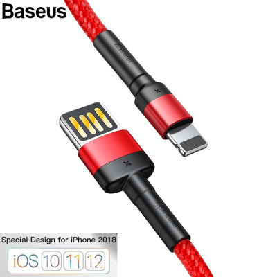 

Baseus Special Reversible 8 Pin USB Cable for iphone  XR  Max X 8 7 6 Fast charging& Data Transfer