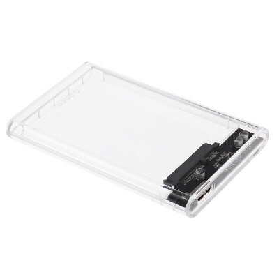 

25in HDD Caddy Hard Drive Enclosure SSD Case USB30 To SATA III Tool Free External Enclosure Case for HDD SSD UASP Black